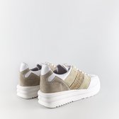 AQA A8092- tropical golden harvest- wit beige veterschoen- sneaker- maat 41
