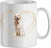 Mok Golden retriever 4.3| Hond| Hondenliefhebber | Cadeau| Cadeau voor hem| cadeau voor haar | Beker 31 CL