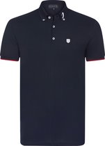 Sport Polo T-Shirt Donker Blauw - XXL