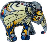 Elephant Parade - Butterfly Effect - Handgemaakt Olifanten Beeldje - 10cm