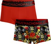 Muchachomalo-2-pack onderbroeken voor mannen-Elastisch Katoen-Boxershorts - Maat XL