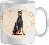 Mok Doberman 1.5| Hond| Hondenliefhebber | Cadeau| Cadeau voor hem| cadeau voor haar | Beker 31 CL