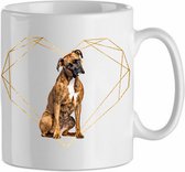 Mok Boxer 4.3| Hond| Hondenliefhebber | Cadeau| Cadeau voor hem| cadeau voor haar | Beker 31 CL