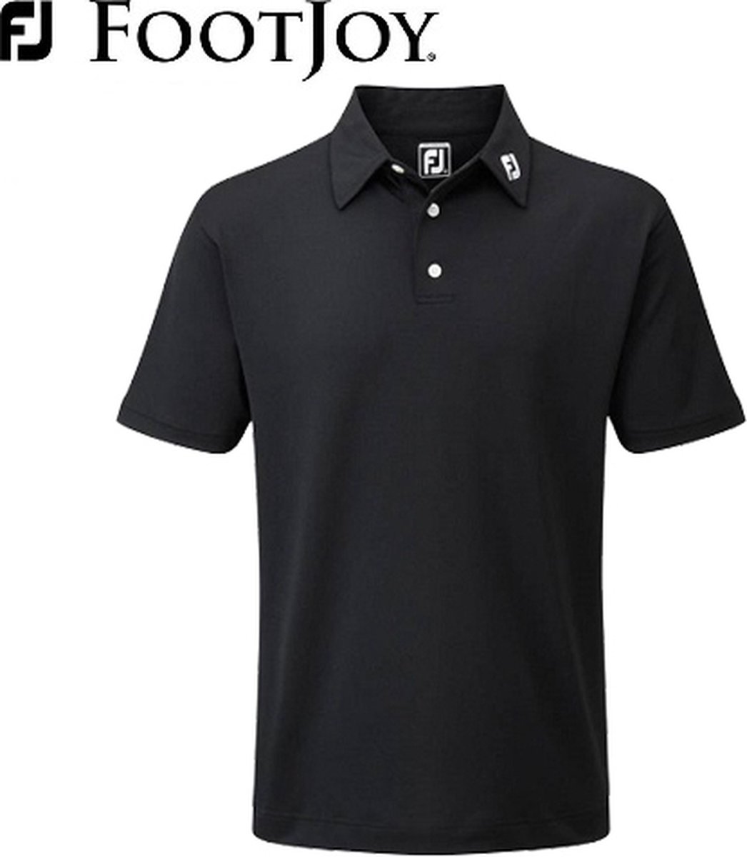 Footjoy Pique Poloshirt 91822 Zwart