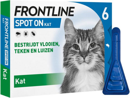 Frontline Spot-On Anti vlooienmiddel Kat |