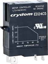 Crydom Halfgeleiderrelais ED06C5 5 A Schakelspanning (max.): 48 V/DC Schakelend bij overbelasting 1 stuk(s)