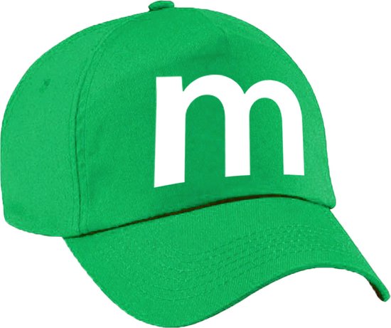 Casquette Lettre M / casquette verte pour femme et homme - casquette de  baseball - M... | bol.com