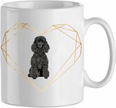 Mok poedel 10.5| Hond| Hondenliefhebber | Cadeau| Cadeau voor hem| cadeau voor haar | Beker 31 CL