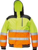 CRV Knoxfield Hi-Vis Pilot Winterjas 03010466 - Fluo Geel/Oranje - XS