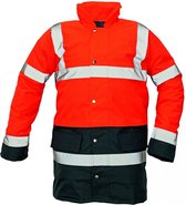 CRV Sefton Signalisatiejas 03010073 - Fluo Rood/Marine - 2XL