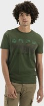 camel active T-shirt met korte mouwen van zuiver organisch katoen