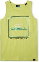 O'Neill T-Shirt Boys ALL YEAR TANKTOP Limegroen 128 - Limegroen 100% Katoen Round Neck