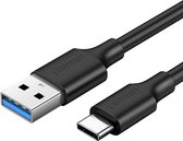 UGREEN Câble USB-A vers USB-C USB 3.0 / 3A Charge Fast 2 Mètres Zwart