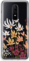 Case Company® - OnePlus 6 hoesje - Painted wildflowers - Soft Case / Cover - Bescherming aan alle Kanten - Zijkanten Transparant - Bescherming Over de Schermrand - Back Cover