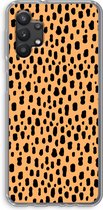 Case Company® - Samsung Galaxy A32 5G hoesje - Panter - Soft Cover Telefoonhoesje - Bescherming aan alle Kanten en Schermrand