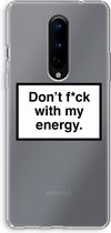 Case Company® - OnePlus 8 hoesje - My energy - Soft Cover Telefoonhoesje - Bescherming aan alle Kanten en Schermrand