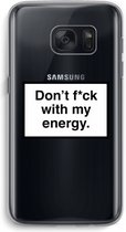 Case Company® - Samsung Galaxy S7 hoesje - My energy - Soft Cover Telefoonhoesje - Bescherming aan alle Kanten en Schermrand