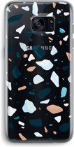 Case Company® - Samsung Galaxy S7 Edge hoesje - Terrazzo N°13 - Soft Cover Telefoonhoesje - Bescherming aan alle Kanten en Schermrand