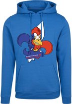 Rugby Vintage - Frankrijk 'Bored' Gallic Rooster Hoodie - Blauw