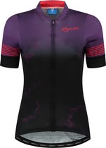 Rogelli Marble Fietsshirt - Korte Mouwen - Dames - Paars, Rood - Maat L