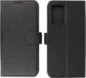 Samsung Galaxy A73 5G Hoesje - Book Case Telefoonhoesje - Kaarthouder Portemonnee Hoesje - Wallet Cases - Zwart