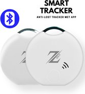 Bol.com ZORIX - Smart Tracker 2 Stuks - Locatie Tracker ⌀23m - Huisdieren tracker - Sleutel Vinder - Koffer Tracker - Sleutel Zo... aanbieding