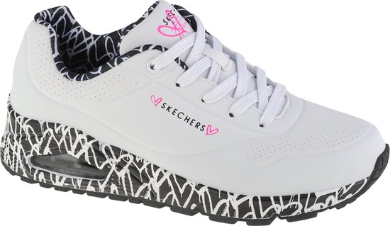 Skechers Uno - Loving Love Dames Sneakers - White - Maat 39