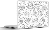 Laptop sticker - 12.3 inch - Sterrenbeeld - Patroon - Zodiac - Horoscoop - 30x22cm - Laptopstickers - Laptop skin - Cover