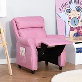 HOMCOM Fauteuil pour enfant canapé pour enfant canapé-lit réglable avec repose-pieds 310-052