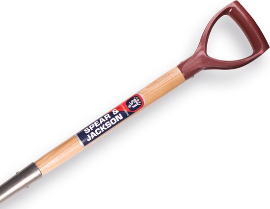 Spear & Jackson Ballastschop met houten steel - Schoppen / Spades - Bats - Met D-handvat 345 x 280mm van Spear & Jackson — afbeelding 4