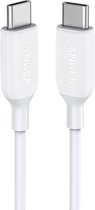Anker PowerLine II USB-C naar USB-C 2.0 Kabel 0.9m - Wit