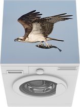 Wasmachine beschermer mat - Vis - Arend - Vliegen - Breedte 60 cm x hoogte 60 cm