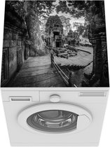 Wasmachine beschermer mat - Ta prohm tempel in Angkor Wat - Breedte 60 cm x hoogte 60 cm