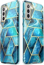 Cosmo 360 hoesje met screenprotector Samsung S22 - Ocean