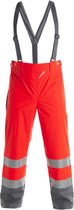 FE Engel Regenbroek EN 20471 1912-102 - Rood/Grijs 4725 - 2XL