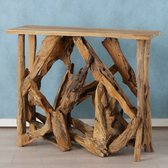 Boltze - Site -Table - Tafel - Hout -H80cm 98x33cm - Naturel