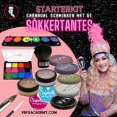 FBFX Academy Starterkit Cursus Carnaval Schminken met de Sôkkertantes