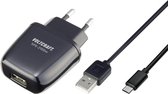 VOLTCRAFT SPS-2100m VC-11693710 USB-oplader Thuis Uitgangsstroom (max.) 2100 mA 1 x USB, Micro-USB Geschikt voor Raspbe
