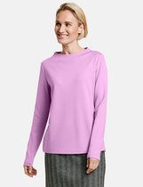 GERRY WEBER Dames Sweatshirt met hoge kraag