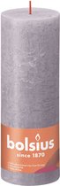 Bolsius Rustiek stompkaars 190/68 - Frosted Lavender