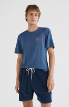 O'Neill T-Shirt Men STORM Blauw Xs - Blauw 60% Cotton, 40% Recycled Polyester Round Neck