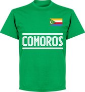 Comoren Team T-Shirt - Groen - XXL