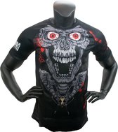 Super Pro Combat Gear T-shirt DryGear SKULL Medium