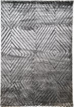 Magic Floor - Tapijt - Vloerkleed - Platin - Grijs - Polyester - (300x80cm)