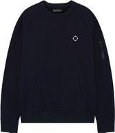 Ma.Strum Heren Sweater Donkerblauw maat S