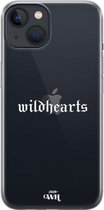 xoxo Wildhearts case voor iPhone 13 - Wildhearts White - xoxo Wildhearts Transparant Case