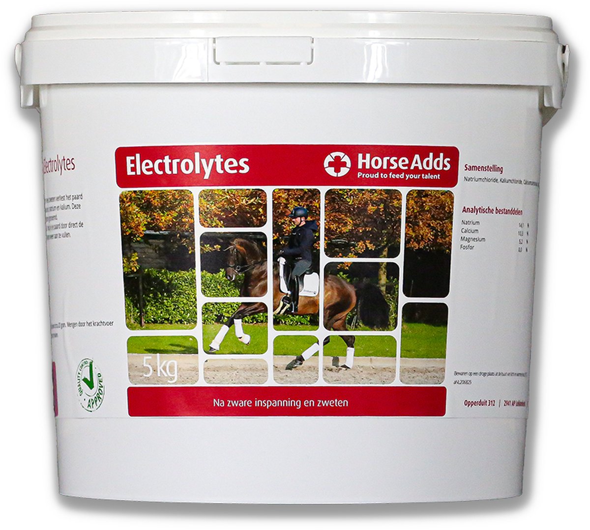 Electrolytes 5 kg - Horse Adds Paardensupplementen