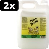 2x WAGGLY CITRO FRESH 5LTR