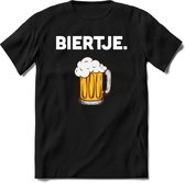 Biertje |Feest kado T-Shirt heren - dames|Perfect drank cadeau shirt|Grappige bier spreuken - zinnen - teksten