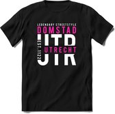 Utrecht - Domstad | TSK Original & vintage | T-Shirt Heren - Dames | Roze | Perfect Cadeau Shirt | Grappige Spreuken - Zinnen - Teksten | Maat XL